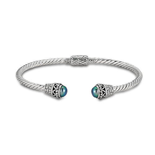 Samuel B Butak Bangle - Blue Pearl