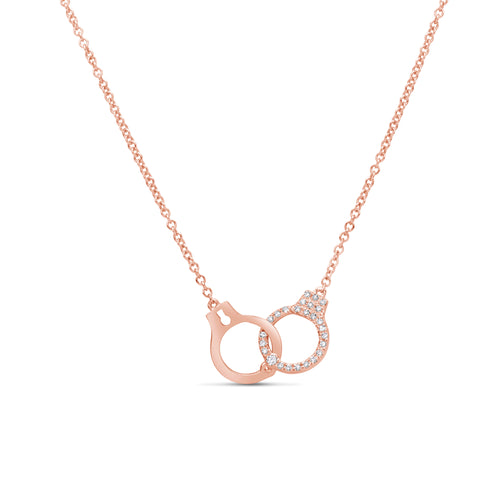 Dilamani Diamond Handcuff Pendant Necklace