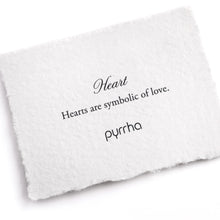 Load image into Gallery viewer, Pyrrha Heart Threader Earrings